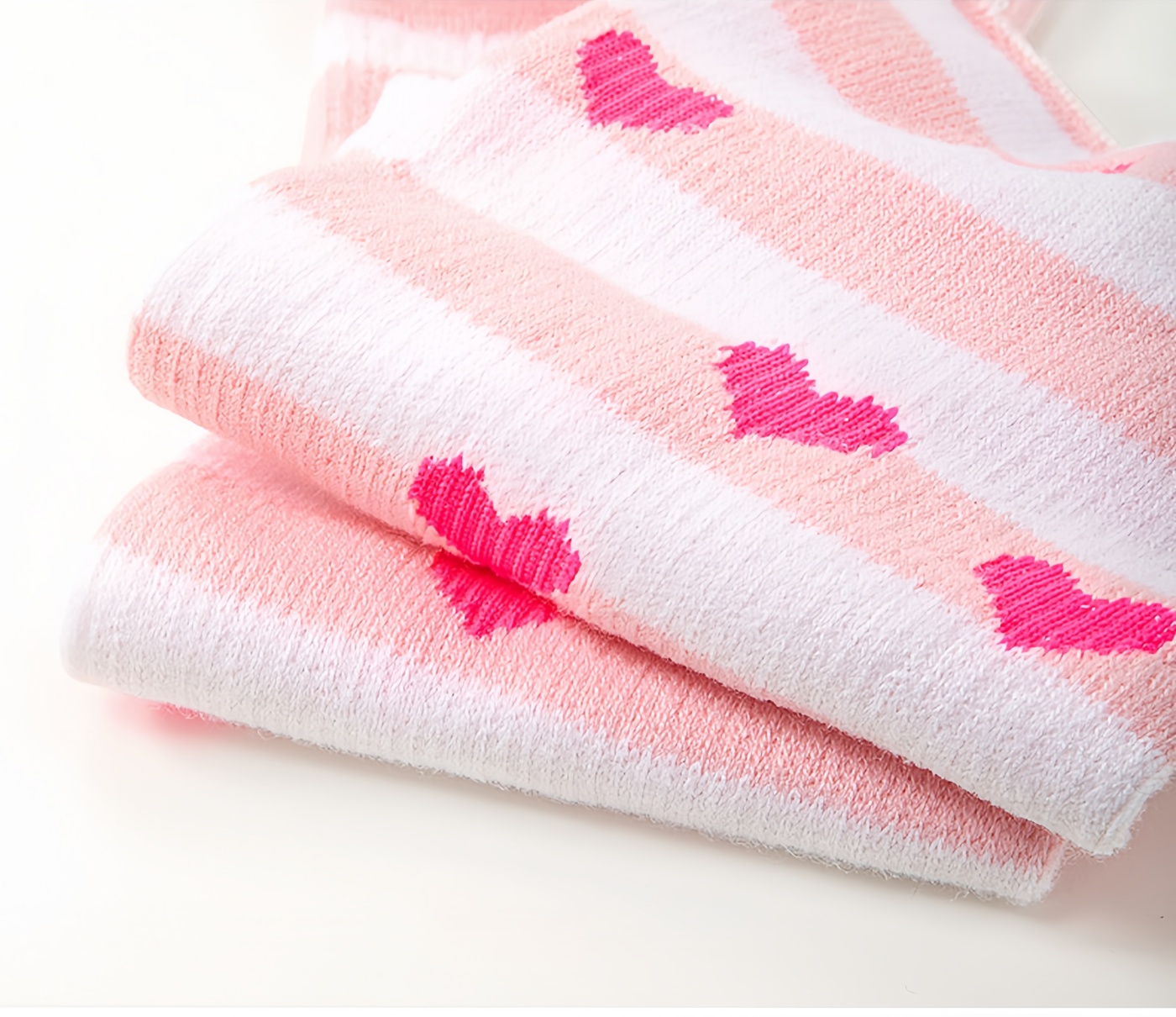 Plus Size Thigh High Socks For Women - Stretchy Polka Dot Over Knee Stockings